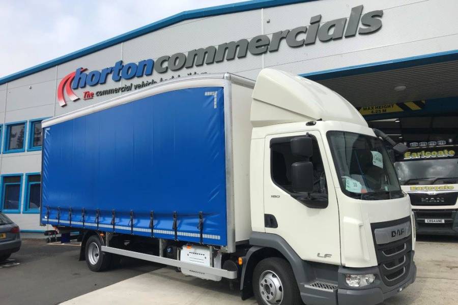 Curtainside Body Builds for hire from Horton Commercial Ltd